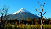 SANTIAGO, REGIÓN DE LOS LAGOS Y VOLCANES, EN AVION, , 