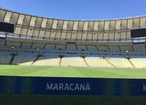 Estadio de Maracana entre bastidores. R�o de Janeiro, BRASIL